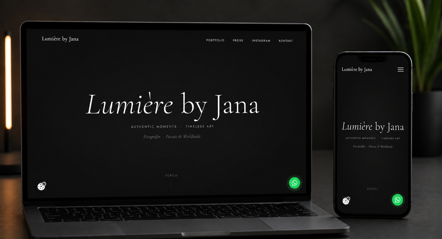 Lumière by Jana Fotografin Passau Website erstellt von LuniqWeb
